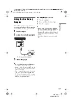 Предварительный просмотр 11 страницы Sony DVP-FX955 Operating Instructions Manual