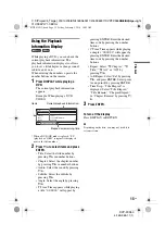 Предварительный просмотр 15 страницы Sony DVP-FX955 Operating Instructions Manual