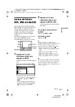 Предварительный просмотр 47 страницы Sony DVP-FX955 Operating Instructions Manual