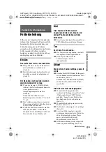 Preview for 63 page of Sony DVP-FX980 Operating Instructions Manual