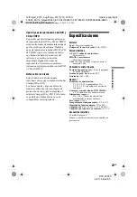 Preview for 93 page of Sony DVP-FX980 Operating Instructions Manual