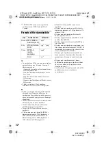 Preview for 116 page of Sony DVP-FX980 Operating Instructions Manual