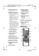 Preview for 124 page of Sony DVP-FX980 Operating Instructions Manual