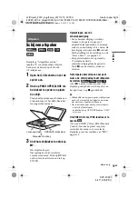 Preview for 129 page of Sony DVP-FX980 Operating Instructions Manual