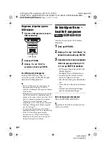 Preview for 132 page of Sony DVP-FX980 Operating Instructions Manual