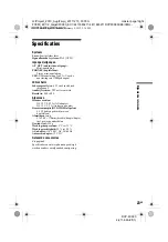 Preview for 141 page of Sony DVP-FX980 Operating Instructions Manual