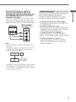 Preview for 9 page of Sony DVP-K330 Operating Instructions Manual