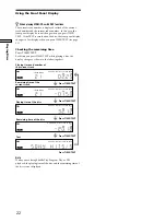 Preview for 22 page of Sony DVP-K330 Operating Instructions Manual