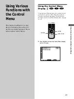 Preview for 23 page of Sony DVP-K330 Operating Instructions Manual