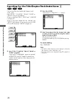 Preview for 26 page of Sony DVP-K330 Operating Instructions Manual