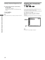 Preview for 28 page of Sony DVP-K330 Operating Instructions Manual