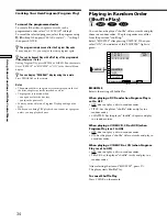 Preview for 34 page of Sony DVP-K330 Operating Instructions Manual