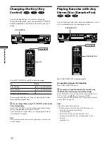 Preview for 42 page of Sony DVP-K330 Operating Instructions Manual