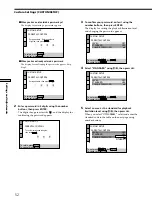 Preview for 52 page of Sony DVP-K330 Operating Instructions Manual