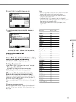 Preview for 53 page of Sony DVP-K330 Operating Instructions Manual