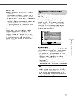 Preview for 55 page of Sony DVP-K330 Operating Instructions Manual