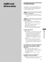 Preview for 59 page of Sony DVP-K330 Operating Instructions Manual