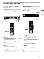 Предварительный просмотр 21 страницы Sony DVP-K360 Operating Instructions Manual