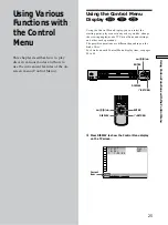 Предварительный просмотр 25 страницы Sony DVP-K360 Operating Instructions Manual