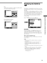 Предварительный просмотр 33 страницы Sony DVP-K360 Operating Instructions Manual