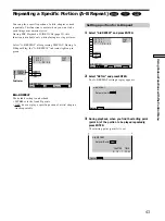 Предварительный просмотр 43 страницы Sony DVP-K360 Operating Instructions Manual