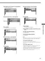 Предварительный просмотр 57 страницы Sony DVP-K360 Operating Instructions Manual