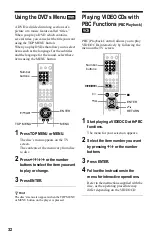 Предварительный просмотр 32 страницы Sony DVP-K370 Operating Instructions Manual