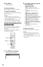 Предварительный просмотр 38 страницы Sony DVP-K370 Operating Instructions Manual