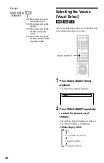 Предварительный просмотр 44 страницы Sony DVP-K370 Operating Instructions Manual