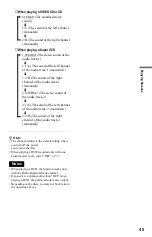 Предварительный просмотр 45 страницы Sony DVP-K370 Operating Instructions Manual