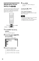 Предварительный просмотр 54 страницы Sony DVP-K370 Operating Instructions Manual