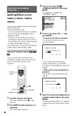 Предварительный просмотр 58 страницы Sony DVP-K370 Operating Instructions Manual