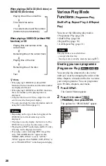 Preview for 28 page of Sony DVP-K68P Operating Instructions Manual