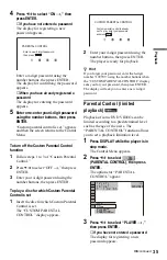 Preview for 35 page of Sony DVP-K68P Operating Instructions Manual