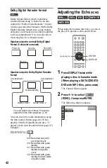 Preview for 42 page of Sony DVP-K68P Operating Instructions Manual