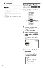 Preview for 44 page of Sony DVP-K68P Operating Instructions Manual