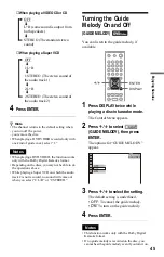 Preview for 45 page of Sony DVP-K68P Operating Instructions Manual