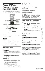 Preview for 51 page of Sony DVP-K68P Operating Instructions Manual