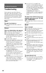 Preview for 64 page of Sony DVP-K68P Operating Instructions Manual