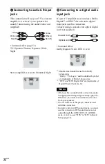 Preview for 22 page of Sony DVP-K85P - Karaoke Dvd Player Operating Instructions Manual