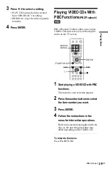 Preview for 29 page of Sony DVP-K85P - Karaoke Dvd Player Operating Instructions Manual