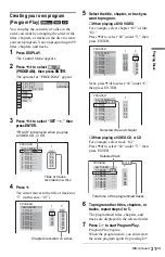 Preview for 31 page of Sony DVP-K85P - Karaoke Dvd Player Operating Instructions Manual