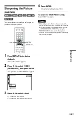 Preview for 55 page of Sony DVP-K85P - Karaoke Dvd Player Operating Instructions Manual