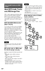 Preview for 56 page of Sony DVP-K85P - Karaoke Dvd Player Operating Instructions Manual