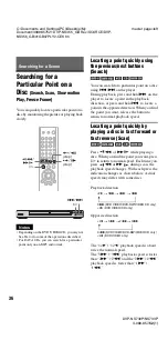 Preview for 36 page of Sony dvp-k870p Operating Instructions Manual