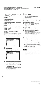 Preview for 38 page of Sony dvp-k870p Operating Instructions Manual