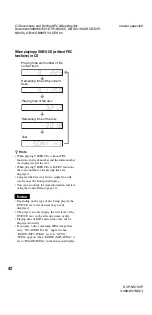 Preview for 42 page of Sony dvp-k870p Operating Instructions Manual