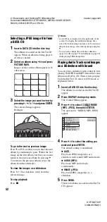 Preview for 52 page of Sony dvp-k870p Operating Instructions Manual