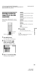 Preview for 55 page of Sony dvp-k870p Operating Instructions Manual