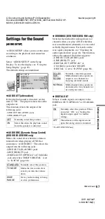 Preview for 67 page of Sony dvp-k870p Operating Instructions Manual